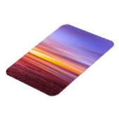 Farbiger Sonnenuntergang Magnet (Linke Seite)