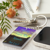 Farbiger Sonnenuntergang-und Schlüsselanhänger (Vorderseite rechts)