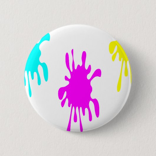 Farbiger Spritzer Button (Vorderseite)