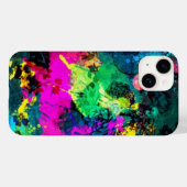 farbiger Spritzer Case-Mate iPhone Hülle (Rückseite (Horizontal))