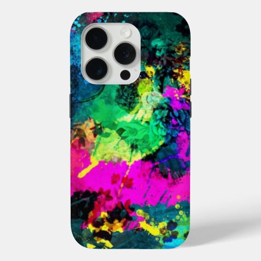 farbiger Spritzer Case-Mate iPhone Hülle (Rückseite)