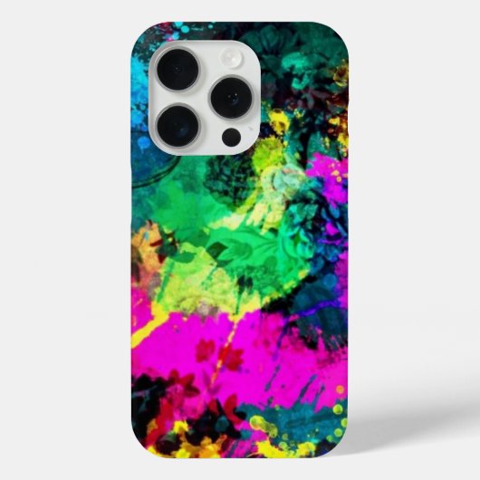 farbiger Spritzer Case-Mate iPhone Hülle (Rückseite)