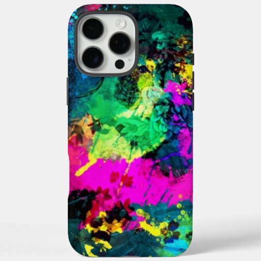 farbiger Spritzer Case-Mate iPhone Hülle (Rückseite)