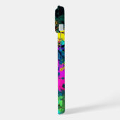 farbiger Spritzer iPhone Hülle (Linke Seite)