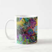 farbiger Spritzer Kaffeetasse (Links)
