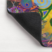 farbiger Spritzer Mousepad (Ecke)
