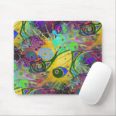 farbiger Spritzer Mousepad (Mit Mouse)