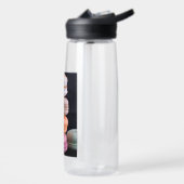 Farbiger Stapel französischer Macarons Trinkflasche (Links)