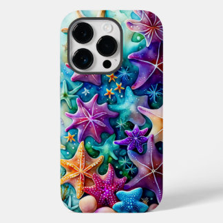 Farbiger Starfish Case-Mate iPhone 14 Pro Hülle