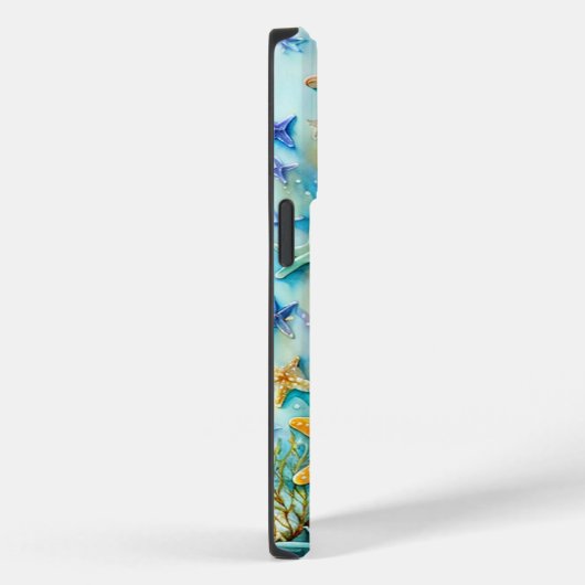 Farbiger Starfish Case-Mate iPhone Hülle (Rückseite / Rechts)