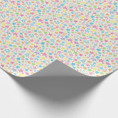 farbiger Stern Geschenkpapier (Ecke)