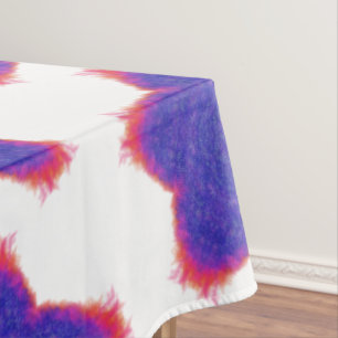 Farbiger Sternenregenbogen Tischdecke