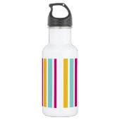 Farbiger Streifen Trinkflasche (Rückseite)