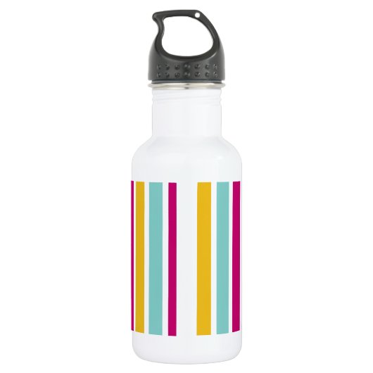 Farbiger Streifen Trinkflasche (Rückseite)