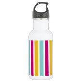Farbiger Streifen Trinkflasche (Vorderseite)