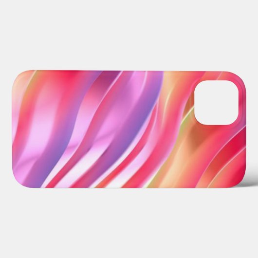 Farbiger Swirl Case-Mate iPhone Hülle (Rückseite (Horizontal))