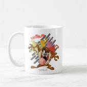 Farbiger "Tantrum" TAZ™ Kaffeetasse (Links)