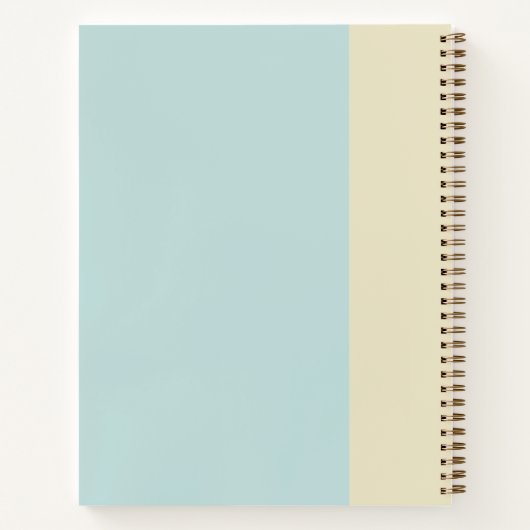 Farbiger Text Notizblock (Rückseite)