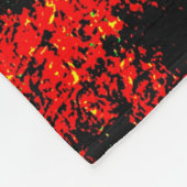 Farbiger Textureffekt. Schöne abstrakte Dekoration Fleecedecke (Ecke)