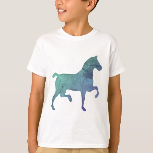 Farbiger tierischer T - Shirt (Vorderseite)