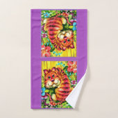farbiger Tiger Badhandtuch Set (Handtuch)