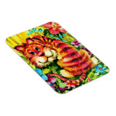 farbiger Tiger Magnet (Rechte Seite)