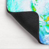 Farbiger Tiger Mousepad (Ecke)