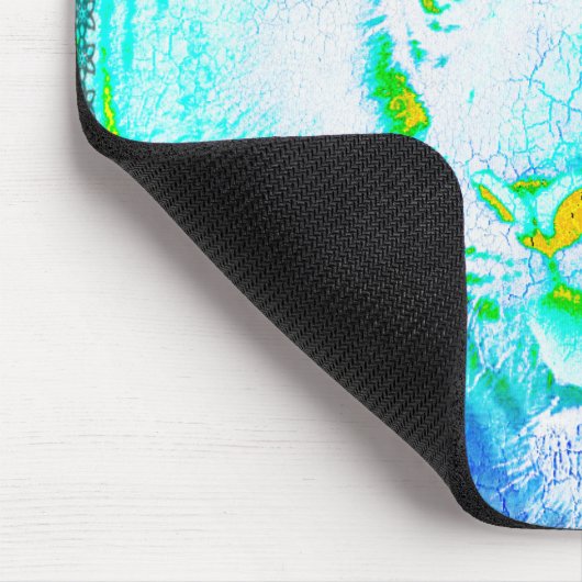 Farbiger Tiger Mousepad (Ecke)