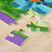 farbiger Tiger Puzzle (Seite)