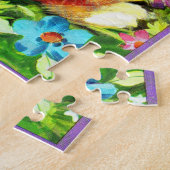farbiger Tiger Puzzle (Seite)