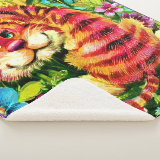 farbiger Tiger Sherpadecke (3/4)