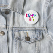 Farbiger Traum groß Button (Beispiel)