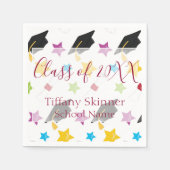 Farbiger und Niedlicher Abschluss Serviette (Vorderseite)