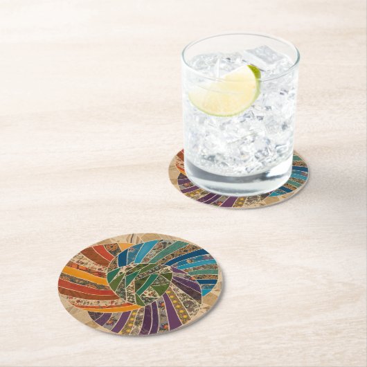 Farbiger Untersetzer (Vor Ort)