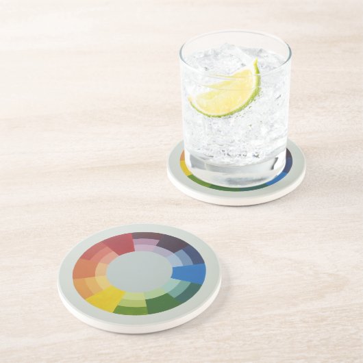 FARBIGER Untersetzer (Seite)