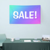 Farbiger Verkauf! Banner (Messeveranstaltung)
