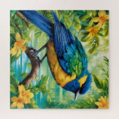 Farbiger Vogel Puzzle (Horizontal)