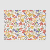 Farbiger Wasserfarbenfall / Herbstblättern Seidenpapier (Vorderseite)