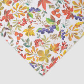 Farbiger Wasserfarbenfall / Herbstblättern Seidenpapier (Ausschnitt)