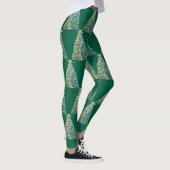Farbiger Weihnachtsbaum Leggings (Rechts)