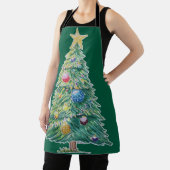 Farbiger Weihnachtsbaum Schürze (InSitu)