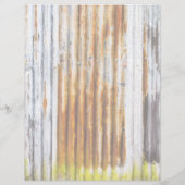 Farbiger Wellblechzaun Flyer (Hinten)