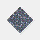 Farbiger Whimsikbaum Serviette (Ecke)