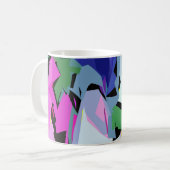 Farbiger Wind Kaffeetasse (Vorderseite Links)