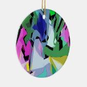 Farbiger Wind Keramik Ornament (Rechts)