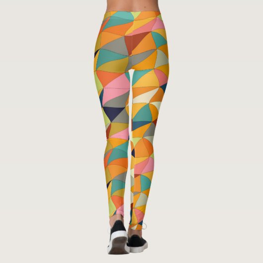 farbiger Winkel... Leggings (Rückseite)