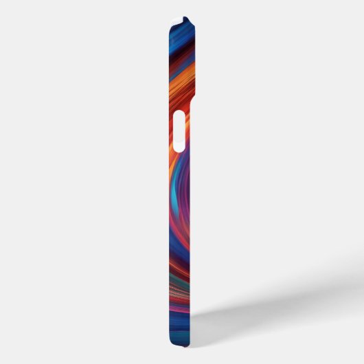 Farbiger Wirbelsturm Case-Mate iPhone Hülle (Rückseite / Rechts)