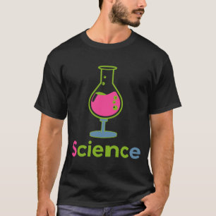 Farbiger Wissenschaftsbecher - Lustiges Laborexper T-Shirt