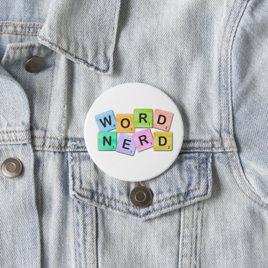 Farbiger Word-Nerd Button (Beispiel)