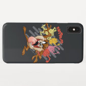Farbiger "Wutanfall" TAZ™ Case-Mate iPhone Hülle (Rückseite (Horizontal))